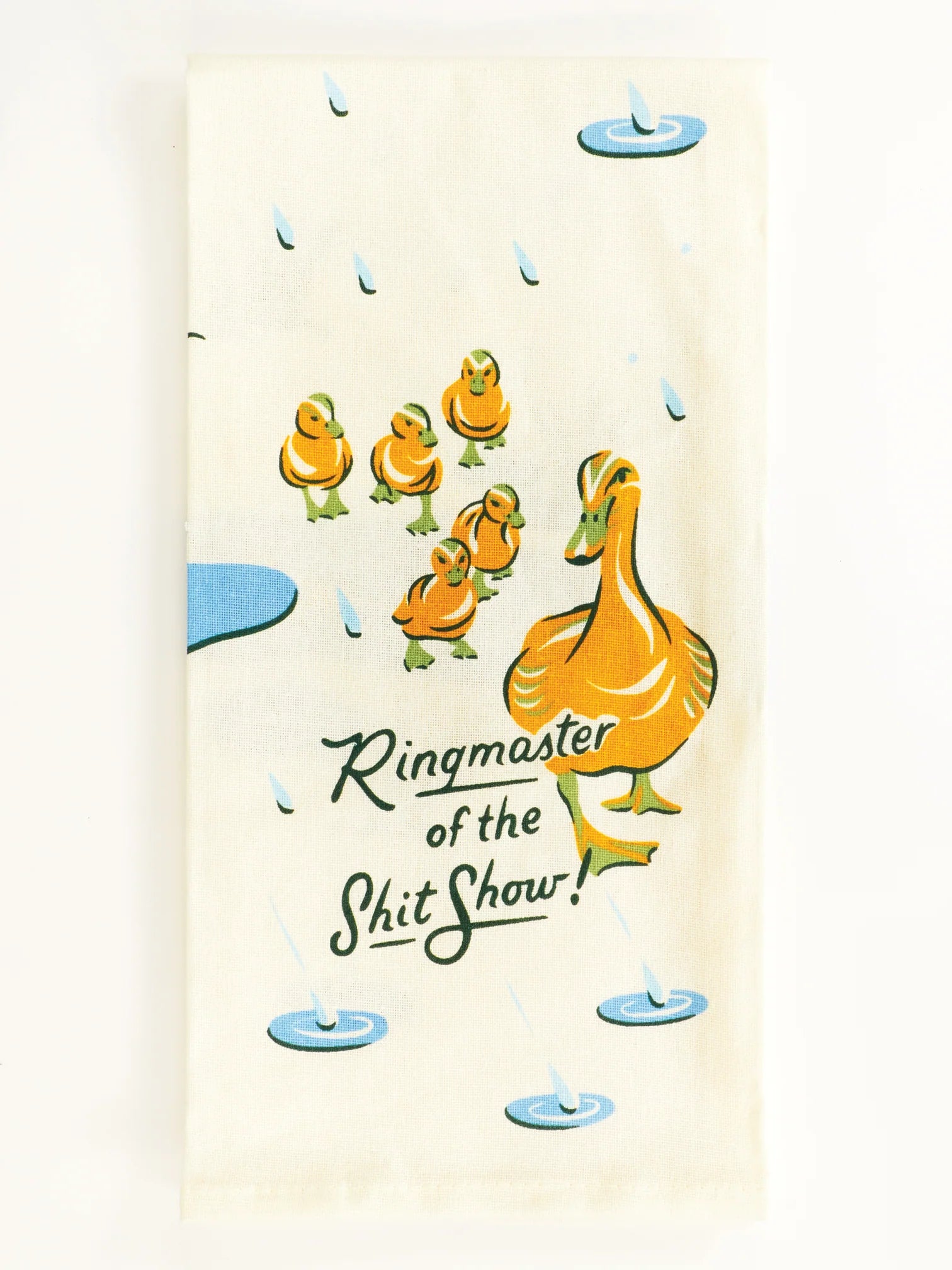 Ringmaster Of The Shitshow Dish Towel by Blue Q