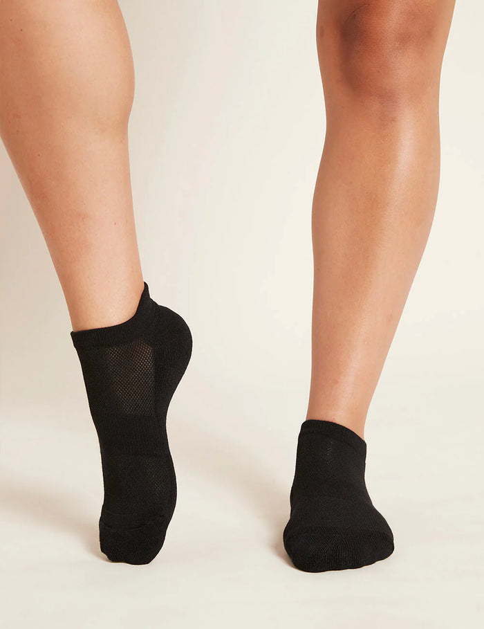 Women's Sport Ankle Socks - Black