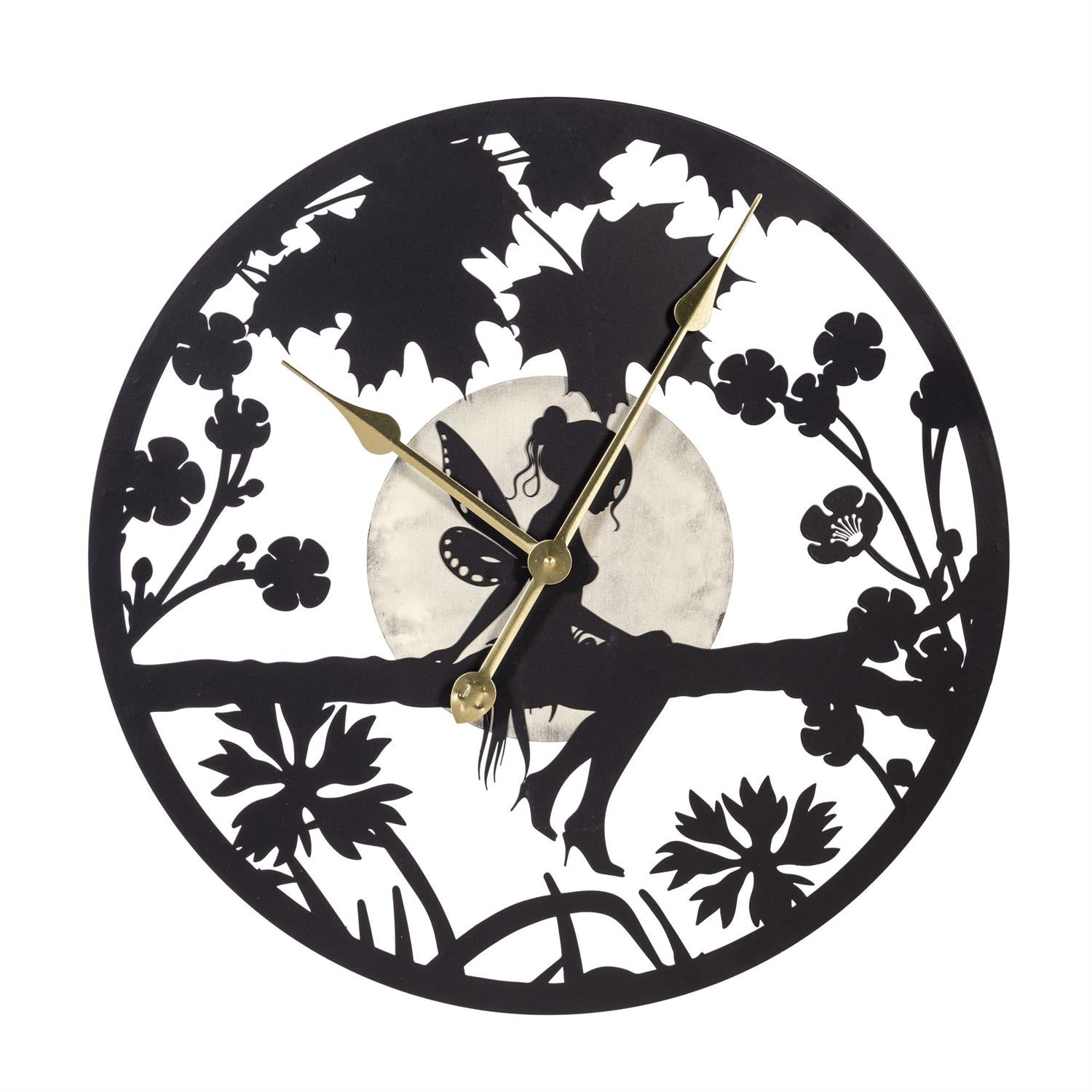 Outdoor Wall Glow-In-the-Dark Clock