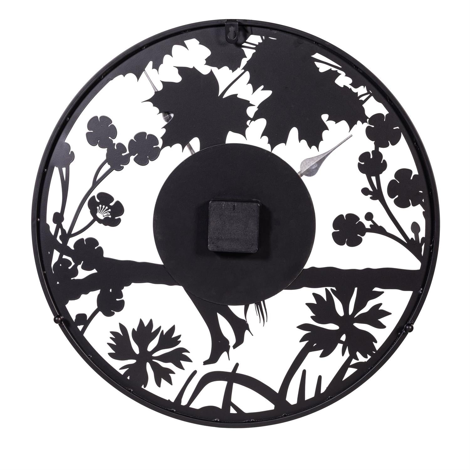 Outdoor Wall Glow-In-the-Dark Clock