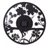 Outdoor Wall Glow-In-the-Dark Clock