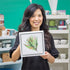 Palm Leaf Mini Canvas
