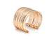 Bonnie - Chunky Stacked GoldBracelet