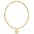 enewton extends - gameday ecollegiate classic gold 3mm bracelet - alabama disc