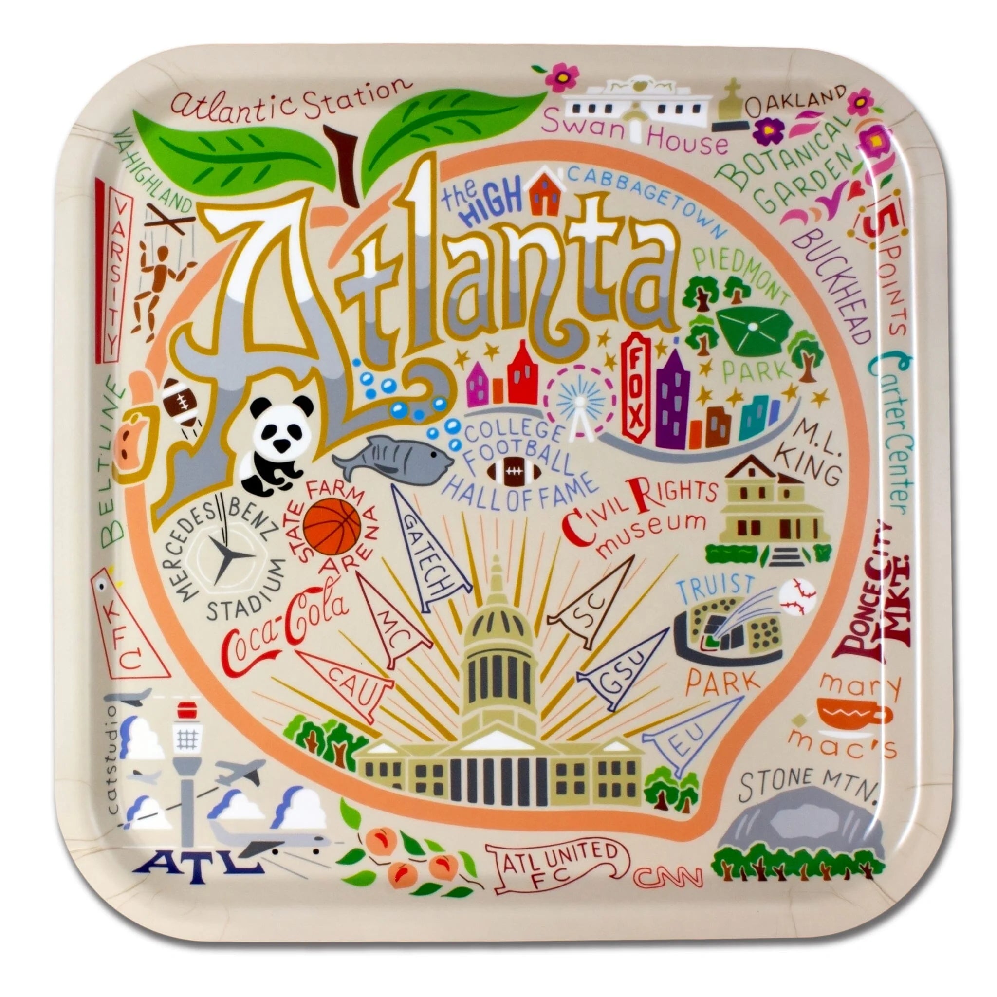 Atlanta Birchwood Tray BY CATSTUDIO - A. Dodson's