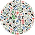 Andreas Mahjong 8" Silicone Trivet