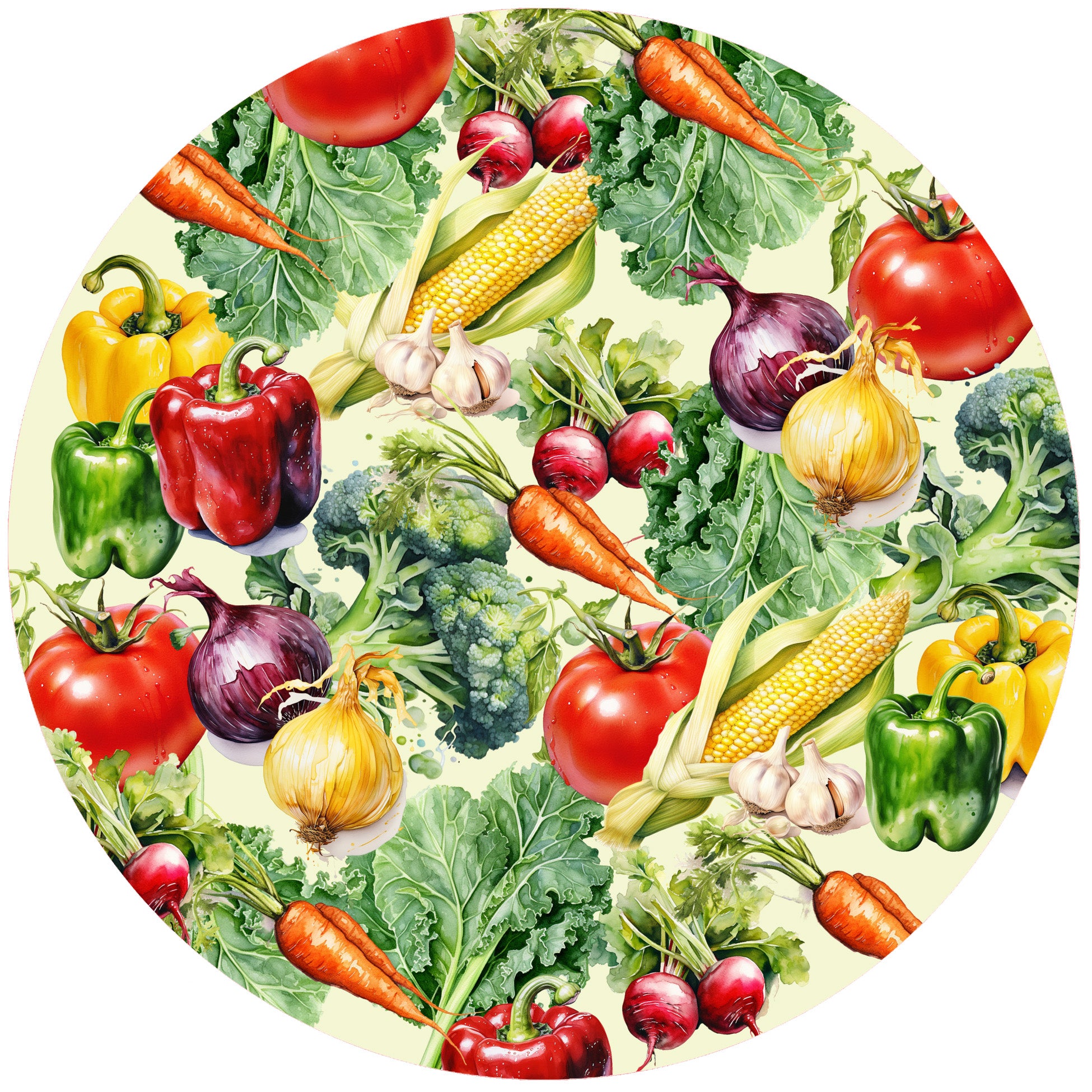 Andreas Veggies 8" Silicone Trivet