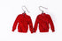 Viva Red Sweater Earrings