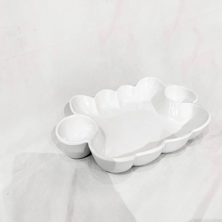 BEATRIZ BALL VIDA Havana Pedestal Cake Plate (White)
