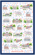 Double Sided Charlottesville Tea Towel
