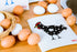 Spotted Black Chicken Swedish Cloth