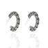 Petite Braided Hoop Earrings