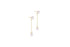 Simplicity Chain Gold Drop - Pearl 6mm by enewton