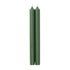 Hunter Green 10" Crown Taper Candles