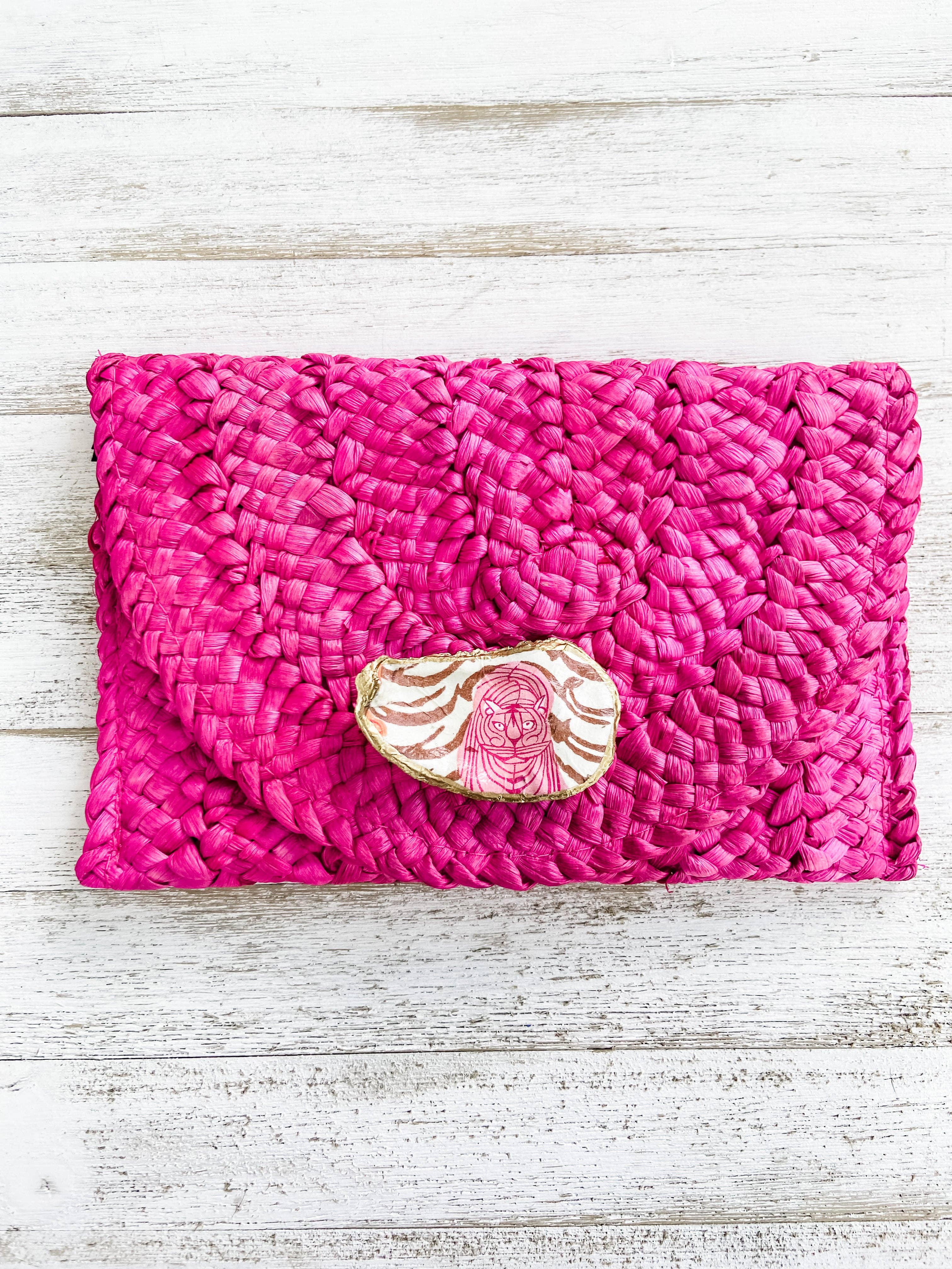 Tiger Oyster Shell Clutch by Made on Maidstone - view 2