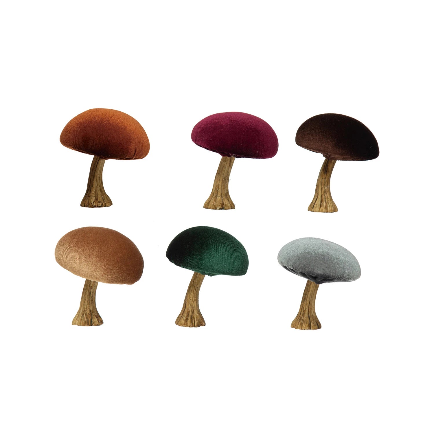 Velvet Mushroom - 6 Colors