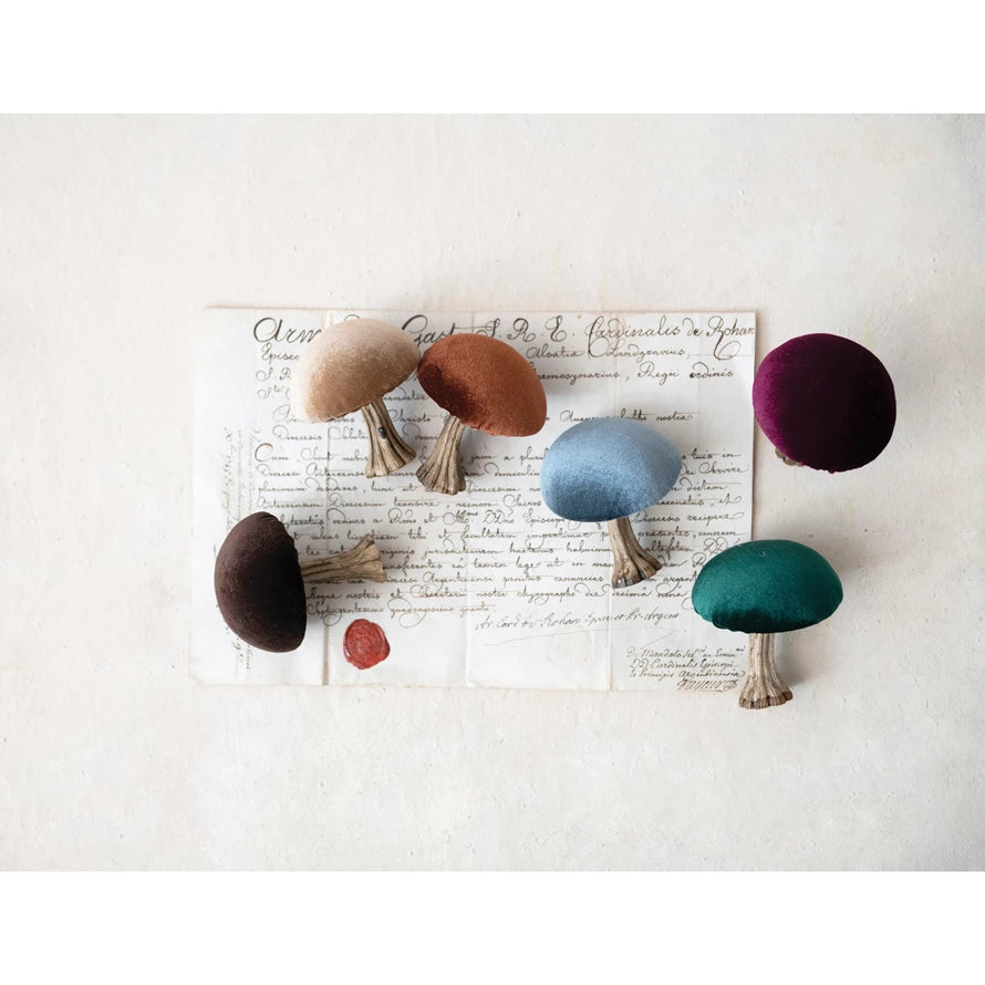 Velvet Mushroom - 6 Colors