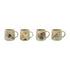 16 oz. Hand-Painted Embossed Stoneware Mug with Animal, 4 Styles by Creative Co-Op