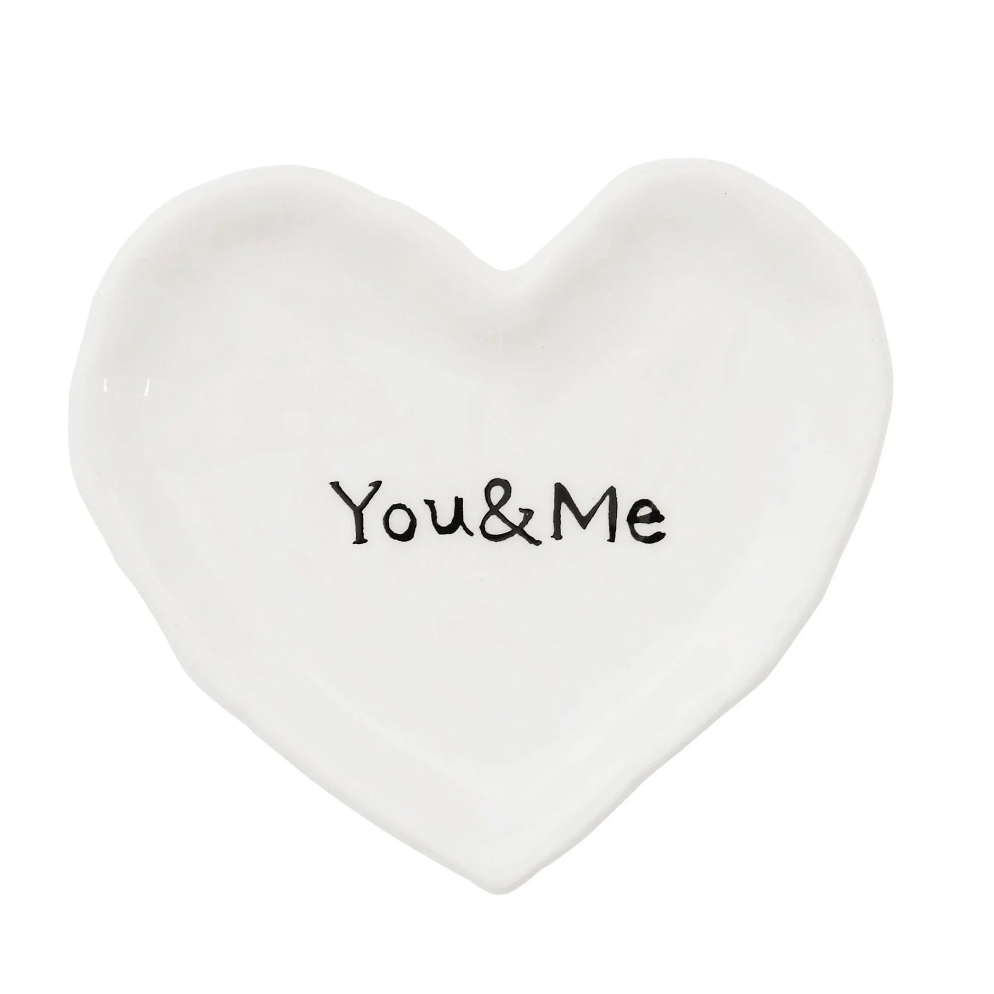 You & Me Heart Dish
