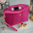 Litt Makeup Case - Fuchsia Velvet