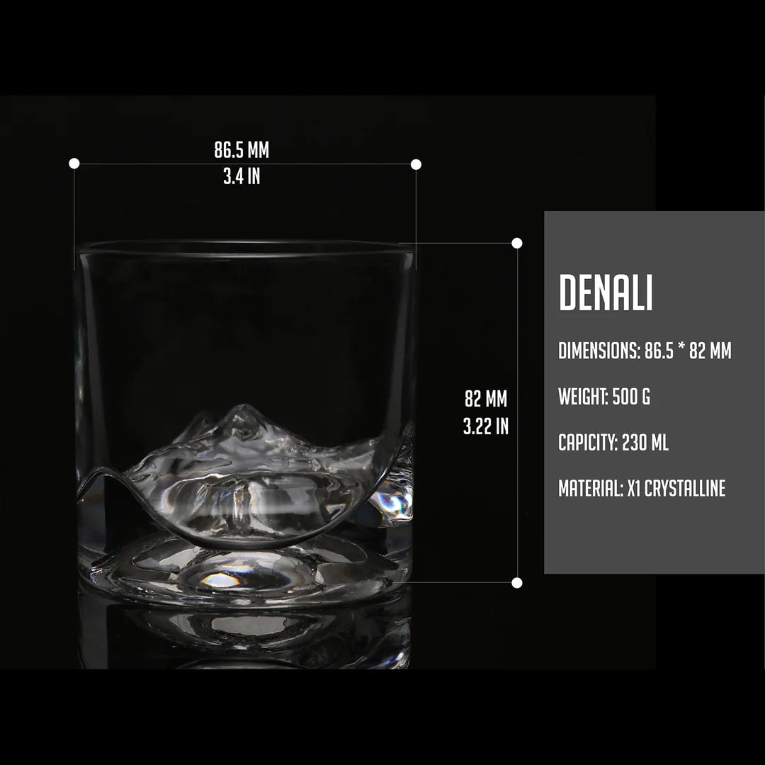 Mt. Denali Glasses Set of 2