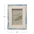 Handmade Blue and Ivory Two-Tone  Photo Frame