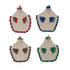 Cotton Crocheted Chicken Shaped Pot Holder w/ Loop, 4 Colors