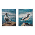 Canvas Wall Décor w/ Seagull, 2 Styles ©