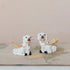 Ceramic Staffordshire Dog Shaped Toothpick Holder, 2 Styles