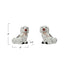 Ceramic Staffordshire Dog Shaped Toothpick Holder, 2 Styles