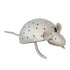 Aluminum Vintage Reproduction Mouse Toothpick Holder, Nickel Finish