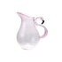 2-1/2 Quart Acrylic Pitcher with Flamingo Handle, Pink & Black