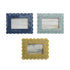Scalloped Photo Frame, 2-Layer holds 4" x 6" photo