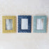 Scalloped Photo Frame, 2-Layer holds 4" x 6" photo