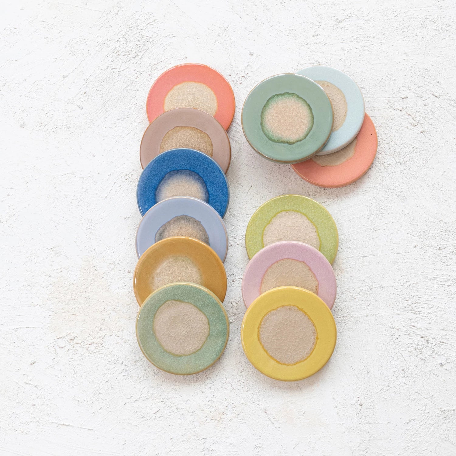 4" ROUND STONEWARE TRIVET/COASTER