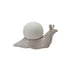 LED Orb Light with Snail Shaped Holder, Set of 2 (Each Will Vary)
