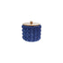 Stoneware Canisters with Raised Dots & Wood Lids