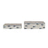MDF & Capiz Boxes w/ Inlaid Fish, Set of 2
