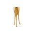 Resin Giraffe Legs Planter, Antique Gold Finish