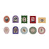 MDF & Resin Mini Framed Art Magnet, 10 Styles