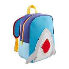 Shark Neoprene Backpack BY MUD PIE