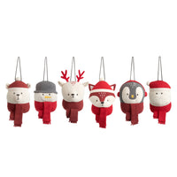 Christmas Characters Gift Card Ornaments - By Demdaco