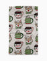 Vintage Mugs Tea Towel