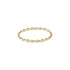 classic gold twisted  thin band ring by enewton