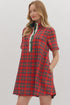 Sammy Plaid Mini Dress