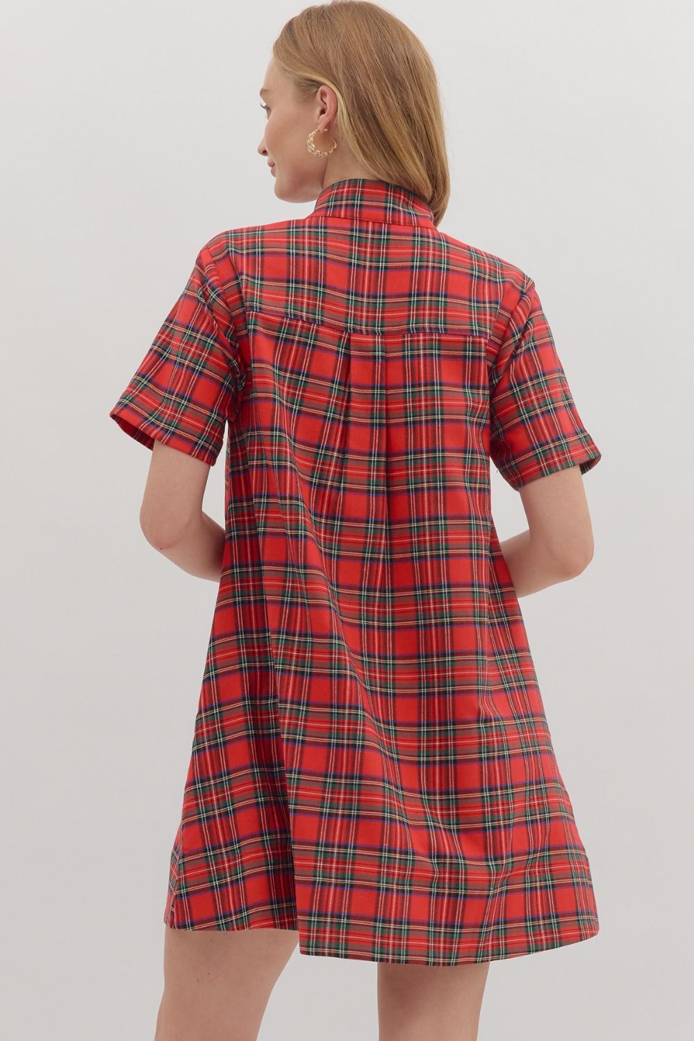 Sammy Plaid Mini Dress