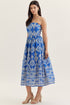 Sally Mae Printed Embroidered TubeDress by Entro