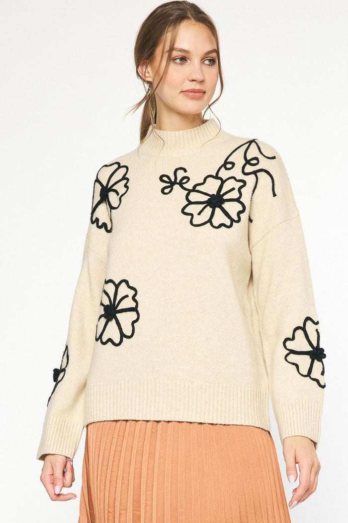 Lottie Floral Sweater