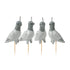 Flock Party Pigeon Candles - Set of 4 by Fred