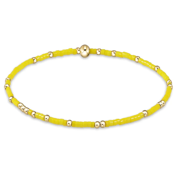 gameday hope unwritten bracelet - golden yellow by enewton